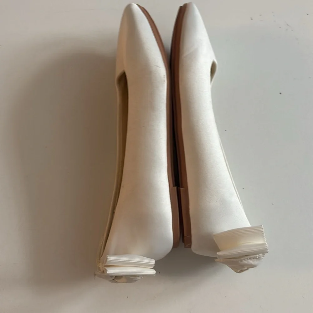 J. Crew Crewcuts Bridal Graduation Grosgrain Ribbon Bow Back Ballet Party